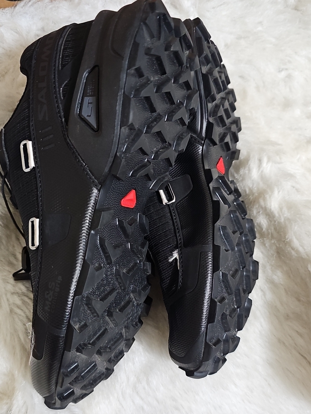 SANDY LIANG SALOMON Black  Tactical Trail Shoes Size 7 - Picture 9 of 9